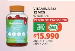 Club - Vitamina B12 12 Mcg