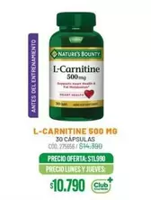 Club - 500 Mg 30 Capsulas