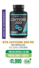 Club - Caffeine 200 Mg