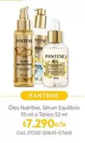 Pantene - Óleo Nutritivo, Sérum Equilibrio 95 Ml O Tònico 52 Ml