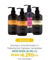 Deluxe - Shampoo, Acondicionador O Tratamientos Capilares