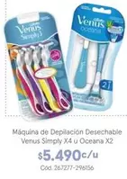 Venus - Máquina De Depilación Desechable