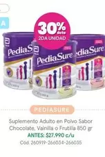 Pediasure - Suplemento Adulto En Polvo Sabor Chocolate