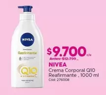 Nivea - Crema Corporal Q10 Reafirmante