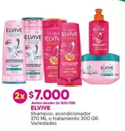 Elvive - Shampoo, Acondicionador O Tratamiento