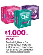 Toalla Higiénica Día 8 Unidades, Nocturna 7 Unidades O Protecto- Res Diarios 20 Unidades