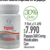 Papaya X60 Comp. Masticables