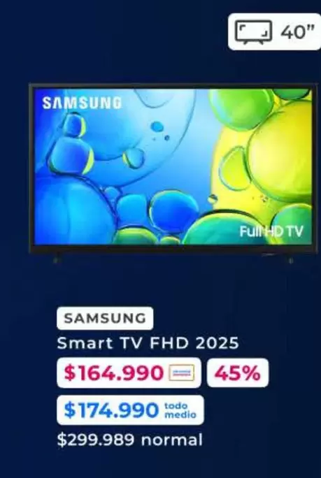 Samsung - Smart Tv FHD 2025