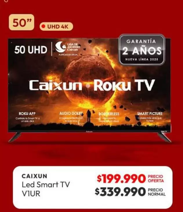 Roku - led smart tv v10ur