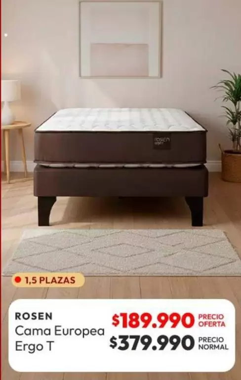 Rosen - Cama Europea Ergo T