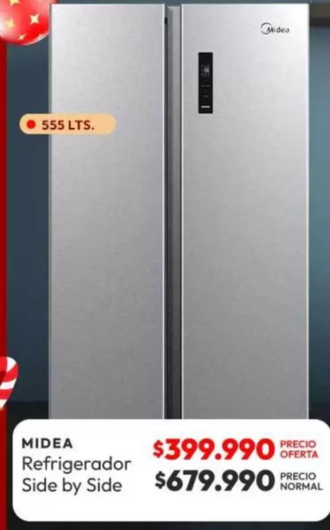 Midea - Refrigerador Side By Side