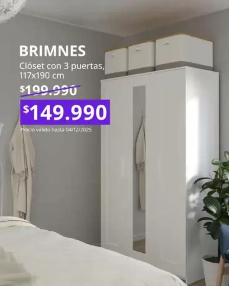 Clóset Con 3 Puertas