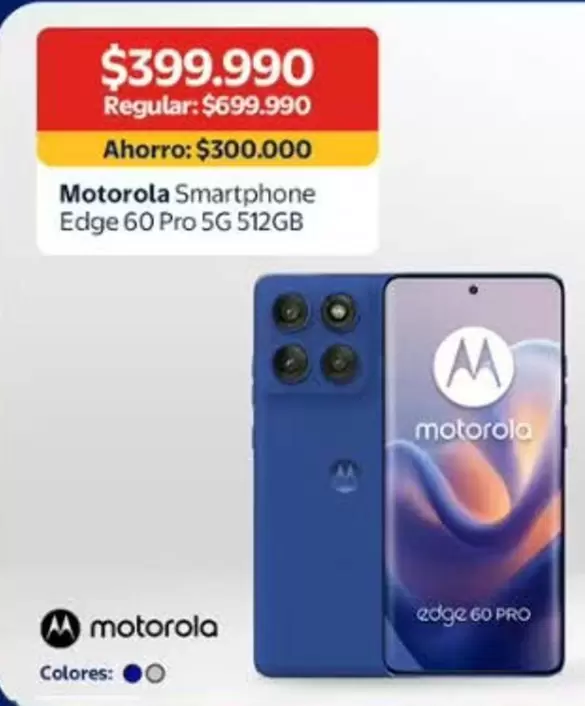 Motorola - Smartphone Edge 60 Pro 5g 512gb