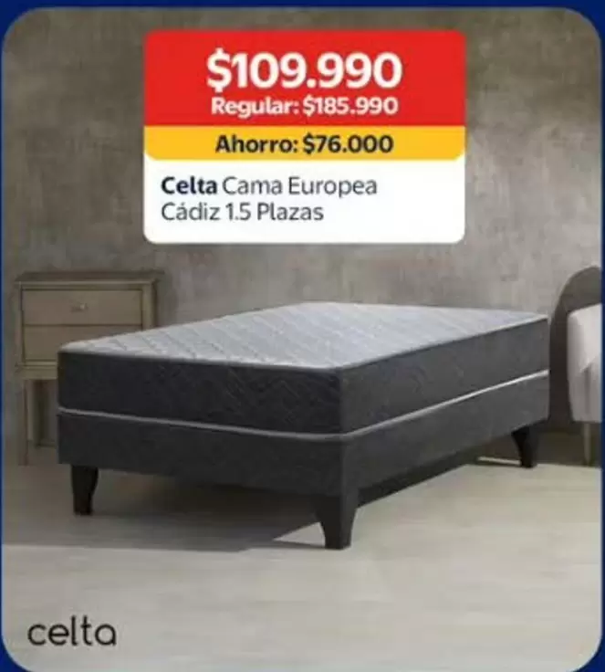 Celta - Cama Europea