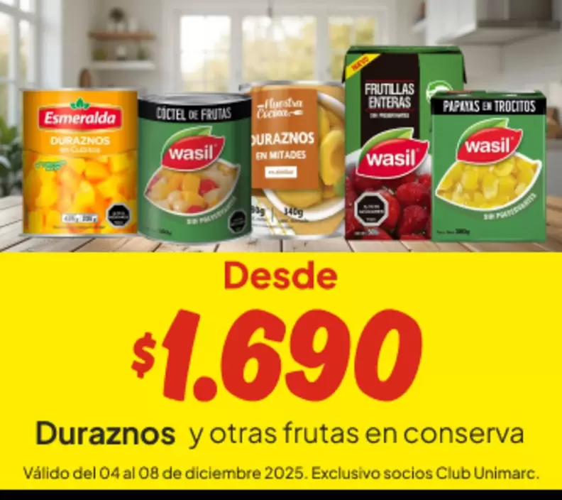 Esmeralda - Duraznos Y Otras Frutas En Conserva