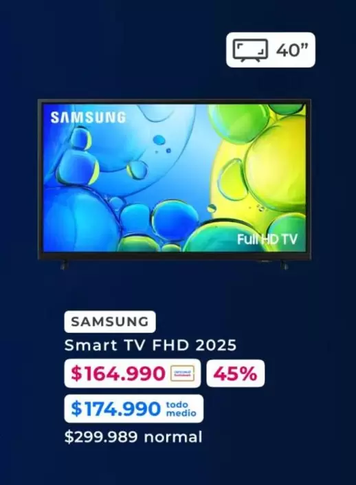 Samsung - Smart Tv FHD 2025