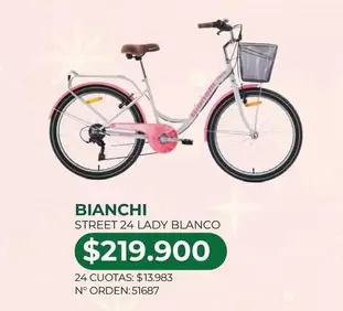 Bianchi - Street 24 Lady Blanco