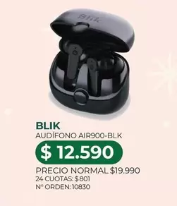 Audifono Air900-blk
