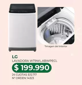 LG - Lavadora Wt9wlabwpecl