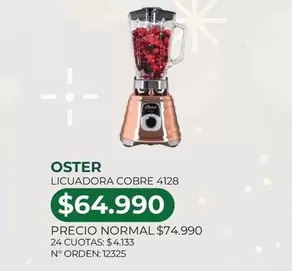 Oster - Licuadora Cobre