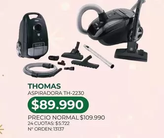 Thomas - Aspiradora Th-2230