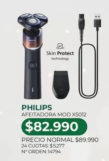 Philips - Afeitadora Mod X5012