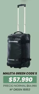 Green - Maleta Code S