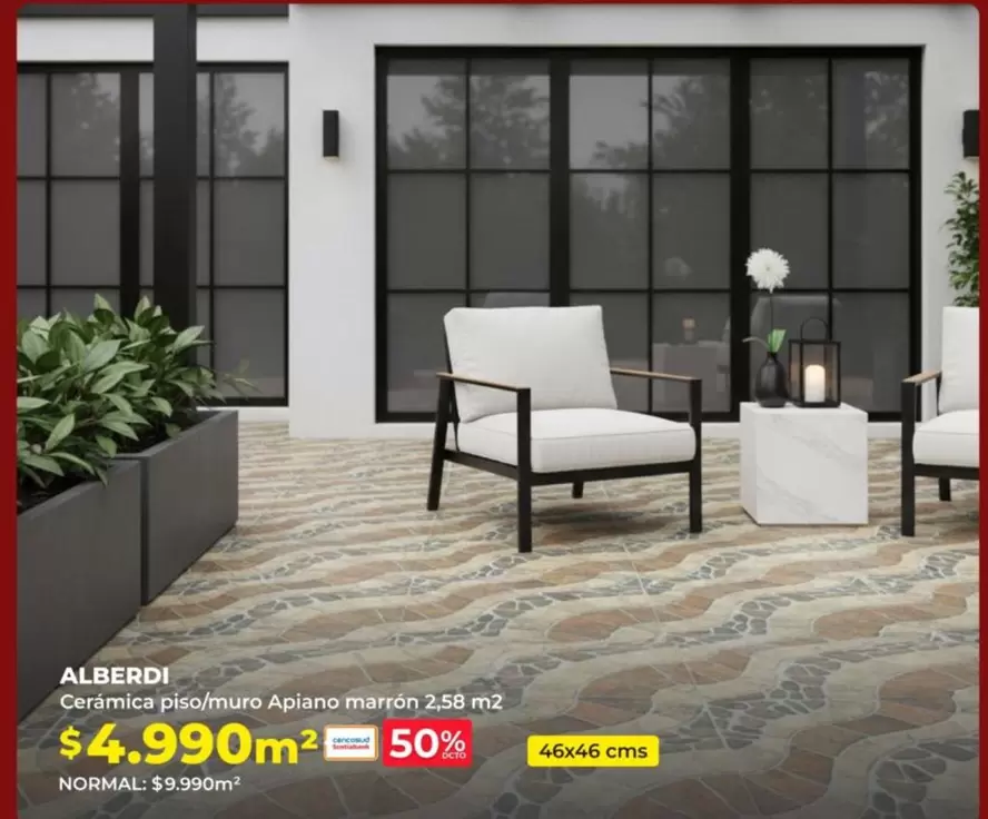 Coramica Pio/Muro Apino Marron