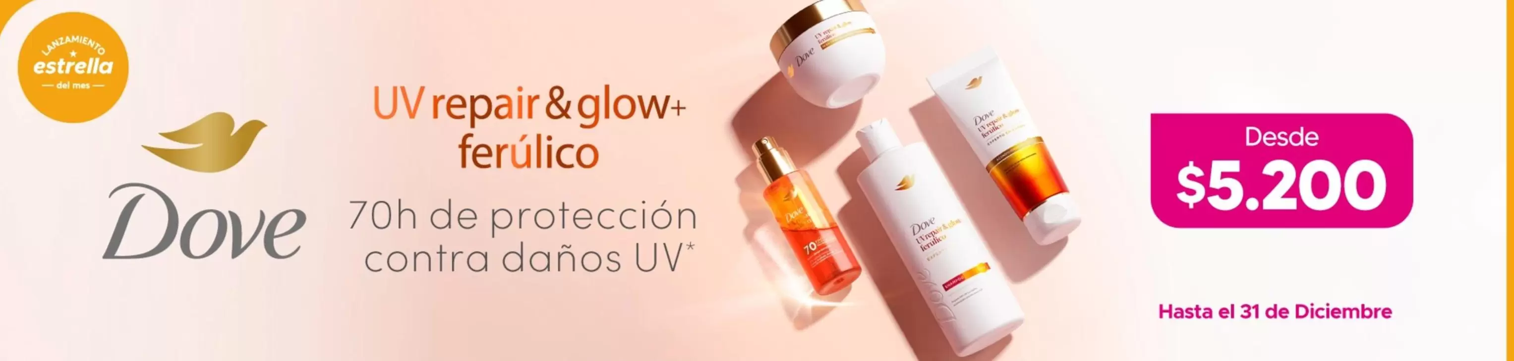 Dove - 70h De Protección Contra Adanos Uv