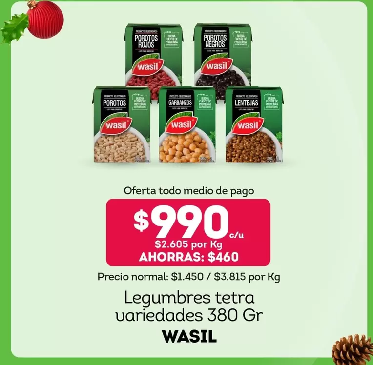 Wasil - Legumbres Tetra Variedads