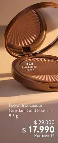 Giordani - Polvo Bronceador Gold Essenza