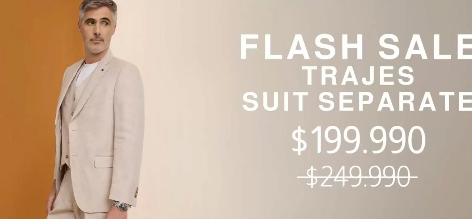 Flash - Sale Trajes Suit Separate