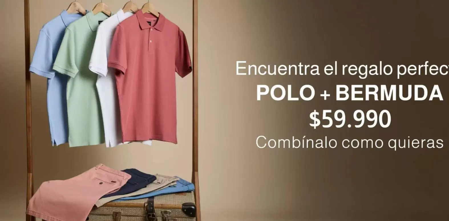 Encuentra El Regalo Perfecto Polo + Bermuda