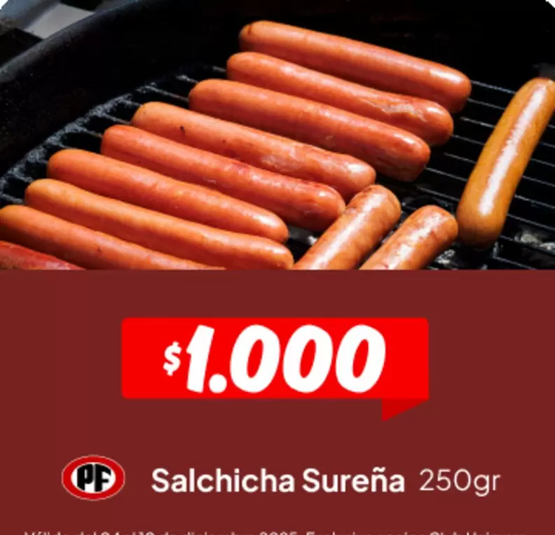 Sureña - Salchicha 250gr