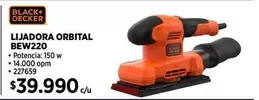 Black & Decker - Lijadora Orbital