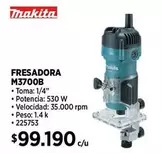 Makita - Fresadora M3700b