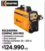Krafter - Soldadora Compac 200 Pro