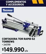 Cortadora Tor Rapid 62 Torrews