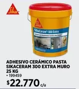 Sika - Adhesivo Cerámico Pasta 300 Extra Muro
