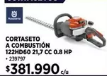 HP - Cortaseto A Combustion 122hd60 21.7 Cc 0.8 Hp