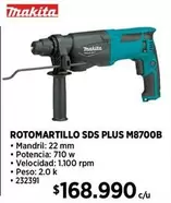 Makita - Rotomartillo SDS Plus M8700B