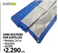 Lona Multiuso Con Ojetillos