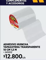 Adhesivo Tapagotera Transparente