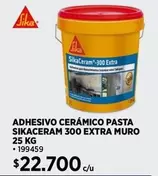 Sika - Adhesivo Cerámico Pasta 300 Extra Muro