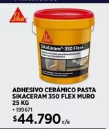 Sika - Adhesivos Cerámico Pasta ceram 350 Flex Muro