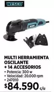 Oscilante + 14 Accesorios