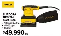 Stanley - Lijadora Orbital Ss24-b2c