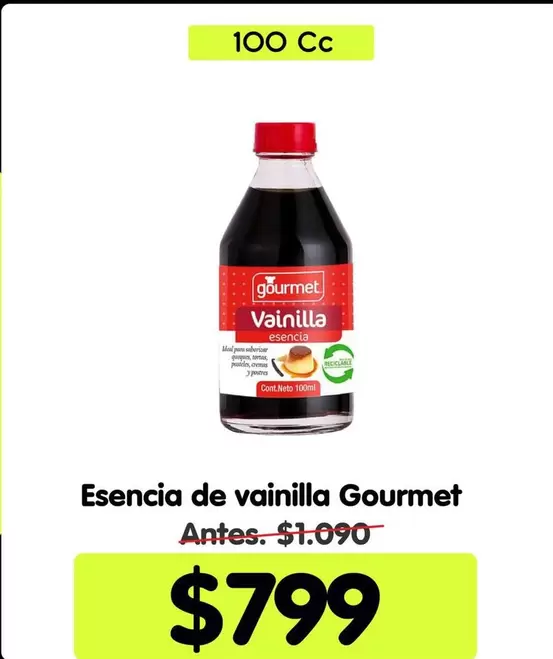 Gourmet - Esencia De Vainilla