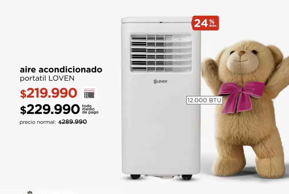 Aire Acondicionado Portátil