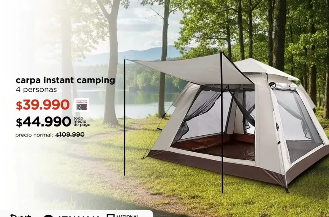 Carpa Instant Camping